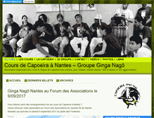 Tablet Screenshot of capoeira-nantes.com